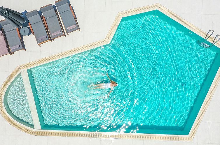 Vakantiehuis Großes Ferienhaus in Arkadi mit Großer Terras