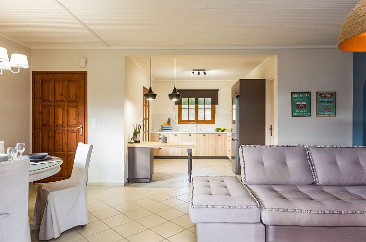 Vakantiehuis Großes Ferienhaus in Arkadi mit Großer Terras