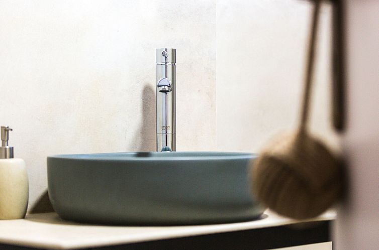 Vakantiehuis Großes Ferienhaus in Arkadi mit Großer Terras