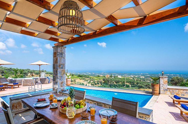 Vakantiehuis Wunderschönes Haus in Arkadi mit privatem Pool