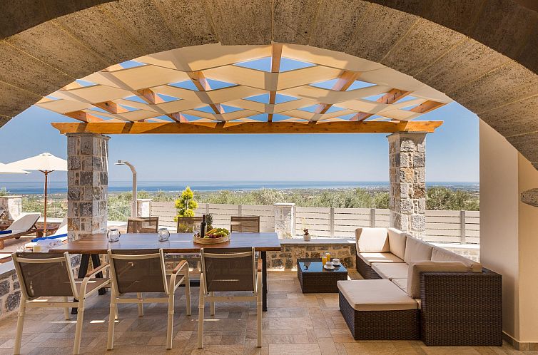 Vakantiehuis Wunderschönes Haus in Arkadi mit privatem Pool