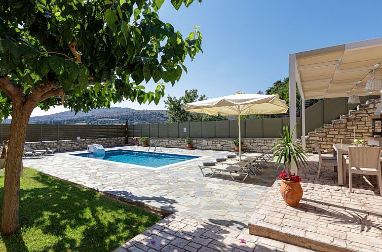 Guest house 06239350 - Holiday property Crete - Vakantiehuis Ruhige Villa mit privatem Pool, BBQ und Kinderb
