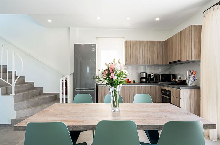 Vakantiehuis Villa am Strand in Rethymno mit privatem Pool