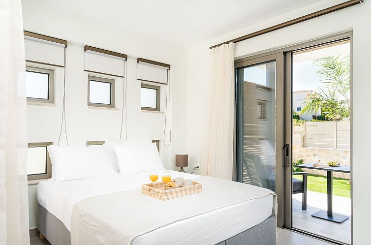 Vakantiehuis Villa am Strand in Rethymno mit privatem Pool