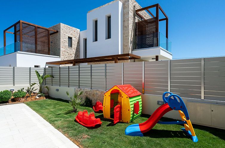 Vakantiehuis Villa am Strand in Rethymno mit privatem Pool