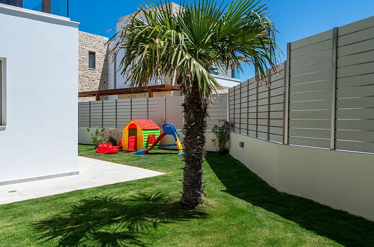 Vakantiehuis Villa am Strand in Rethymno mit privatem Pool