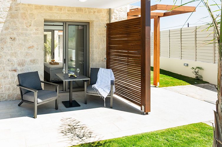 Vakantiehuis Villa am Strand in Rethymno mit privatem Pool