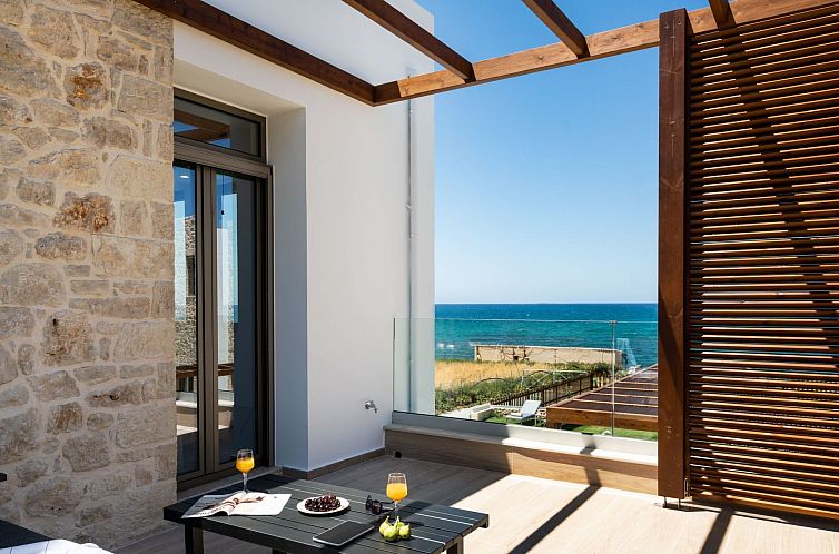 Vakantiehuis Villa am Strand in Rethymno mit privatem Pool