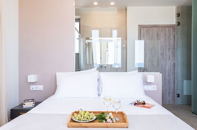 Vakantiehuis Villa am Strand in Rethymno mit privatem Pool