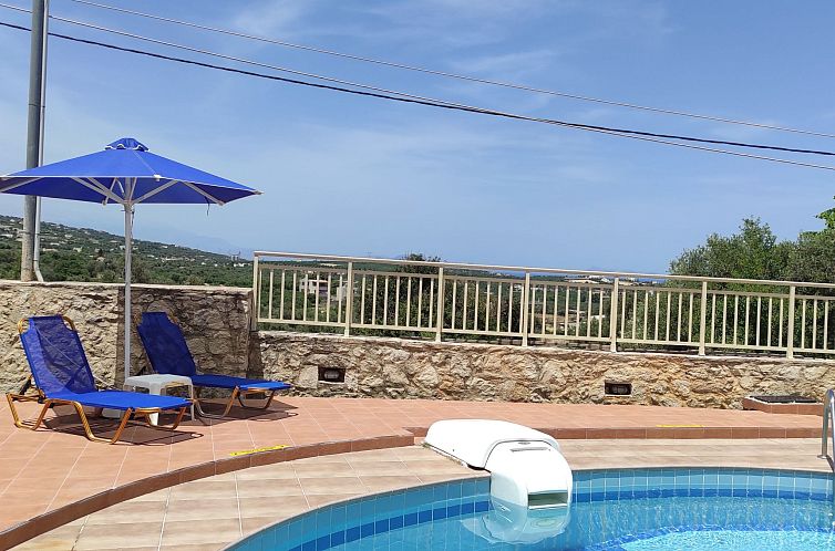 Vakantiehuis Villa Stefanos, Meerblick, privater Pool, Rethy