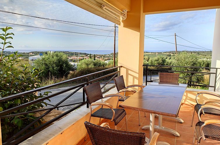 Vakantiehuis Villa Stefanos, Meerblick, privater Pool, Rethy
