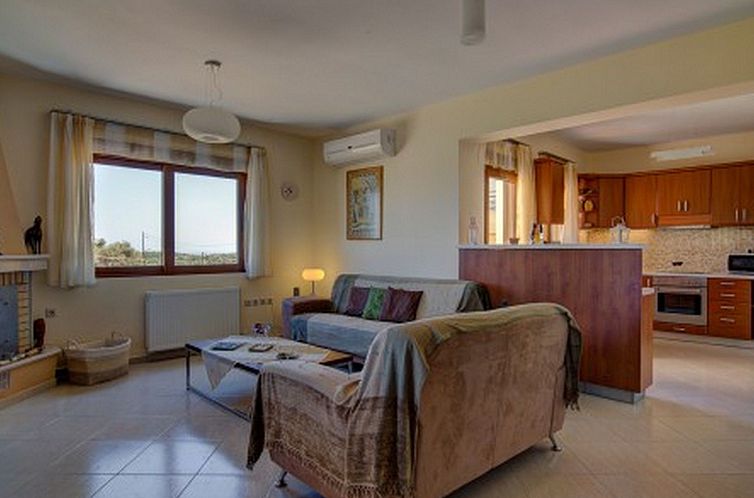 Vakantiehuis Villa Stefanos, Meerblick, privater Pool, Rethy