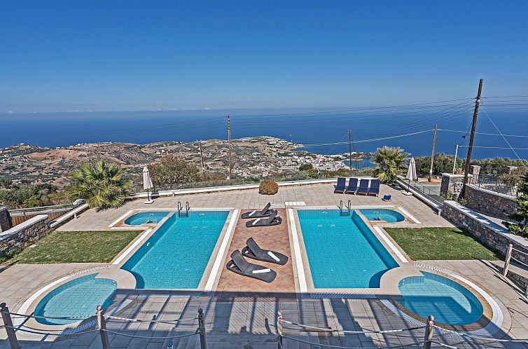 Vakantiehuis Hochzeit Villa Anemomylos Beheizter Pool Jacuzz