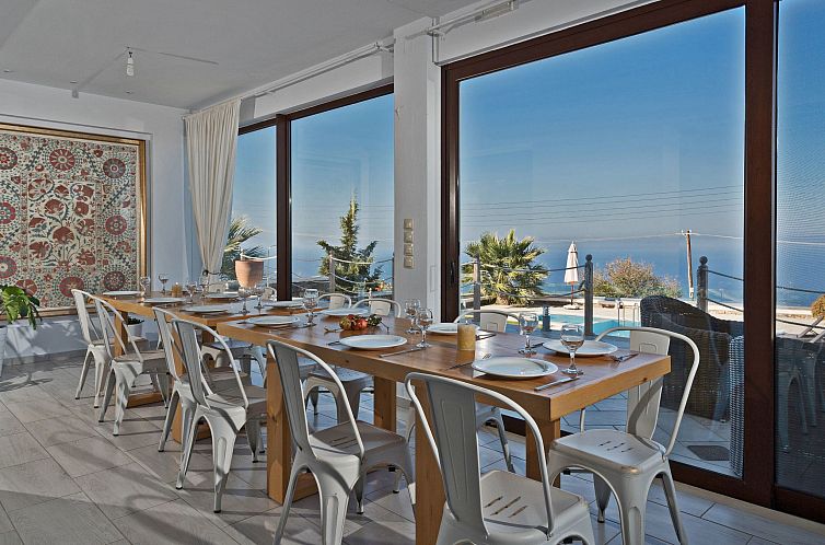 Vakantiehuis Hochzeit Villa Anemomylos Beheizter Pool Jacuzz