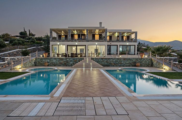 Vakantiehuis Hochzeit Villa Anemomylos Beheizter Pool Jacuzz