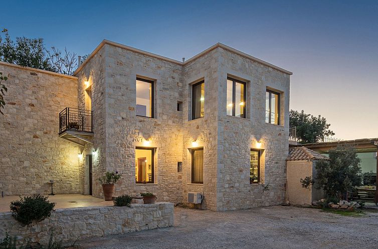 Vakantiehuis Hochzeit Villa Anemomylos Beheizter Pool Jacuzz