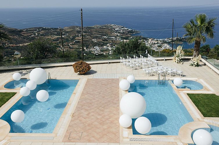 Vakantiehuis Hochzeit Villa Anemomylos Beheizter Pool Jacuzz