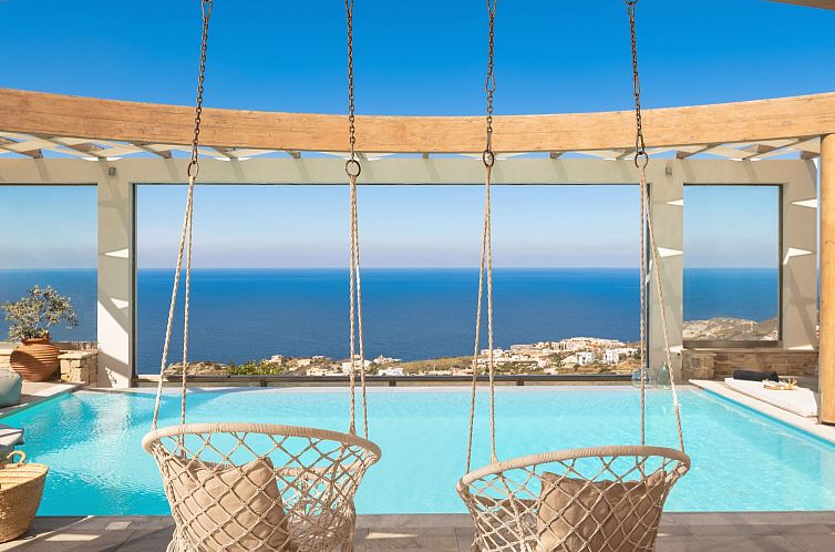 Vakantiehuis Luxuriöses Anwesen mit Meerblick und beheiztem