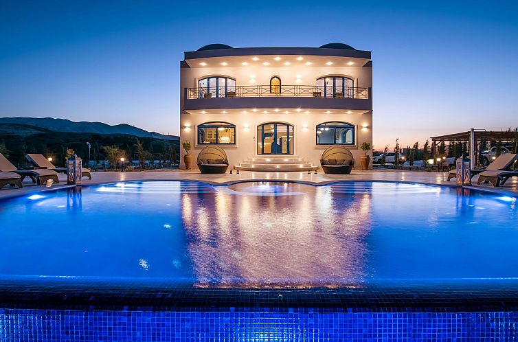 Vakantiehuis VILLA SANTORINI, WEIN DUNKLES MEER VILLEN