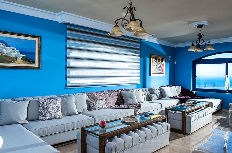 Vakantiehuis VILLA SANTORINI, WEIN DUNKLES MEER VILLEN