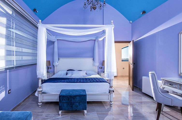 Vakantiehuis VILLA SANTORINI, WEIN DUNKLES MEER VILLEN