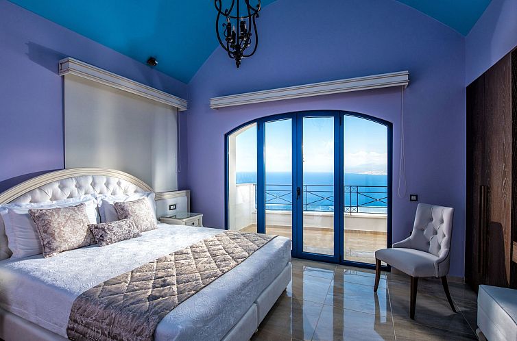 Vakantiehuis VILLA SANTORINI, WEIN DUNKLES MEER VILLEN