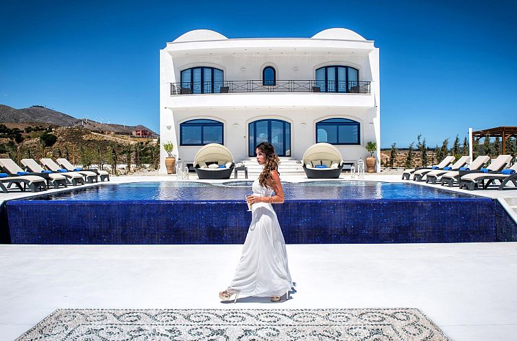 Vakantiehuis VILLA SANTORINI, WEIN DUNKLES MEER VILLEN