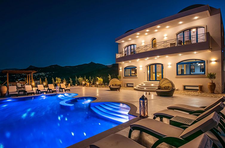 Vakantiehuis VILLA SANTORINI, WEIN DUNKLES MEER VILLEN