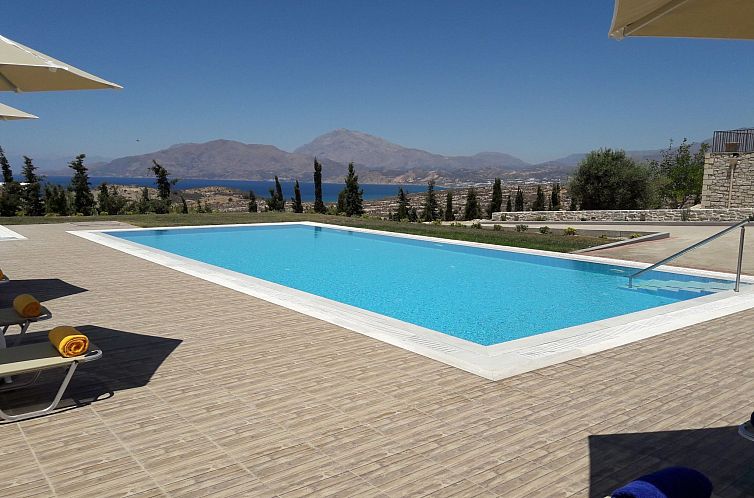 Guest house 0624938 - Holiday property Crete - Vakantiehuis Traditionelle Natursteinvilla mit tollem Meerbl