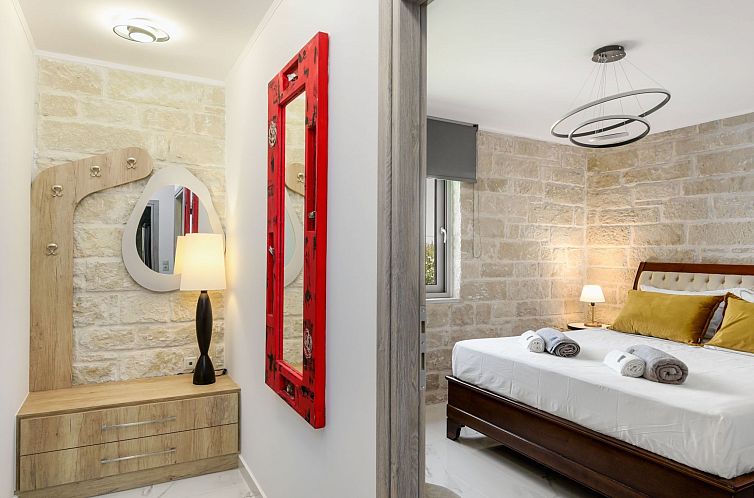 Vakantiehuis Neue Strandvilla SixStars in Chania, mit Sauna