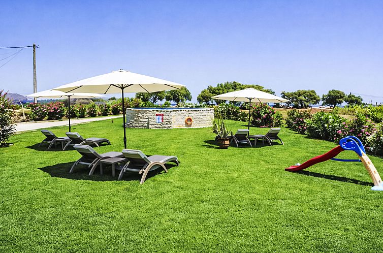 Vakantiehuis Neue Strandvilla SixStars in Chania, mit Sauna