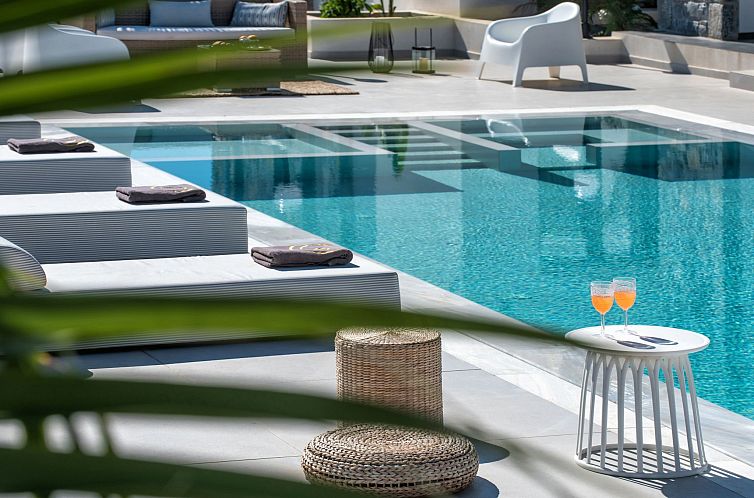 Vakantiehuis Luxuriös gestaltete Villa mit privatem Pool