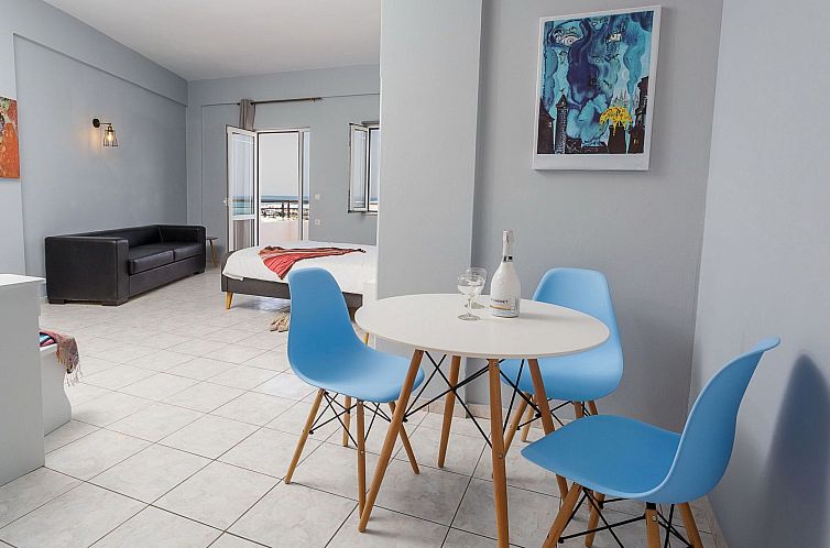 Appartement Wohnung in Kato Gouves mit Parkplatz, Blick auf 