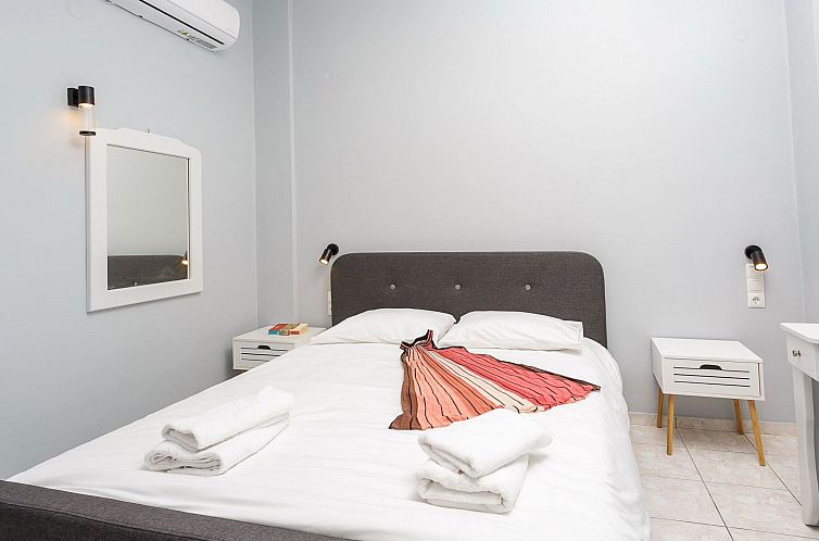 Appartement Wohnung in Kato Gouves mit Balkon, Seitenblick