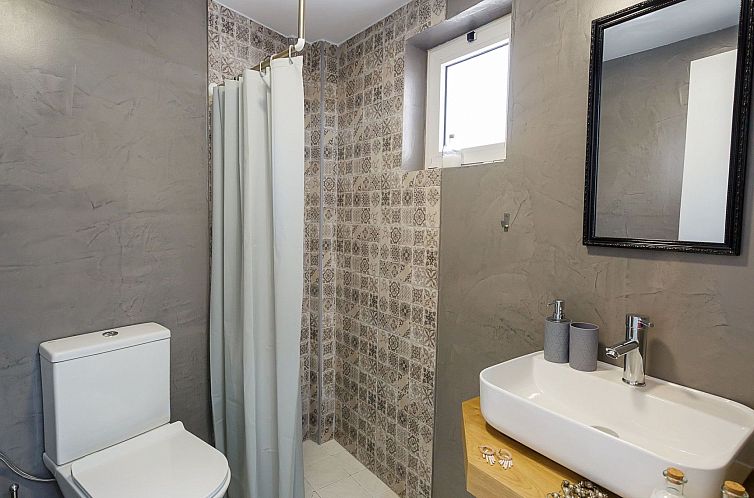 Appartement Wohnung in Kato Gouves mit Balkon, Seitenblick