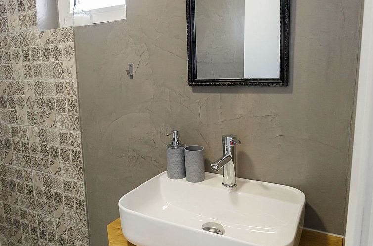 Appartement Wohnung in Kato Gouves mit Balkon, Seitenblick