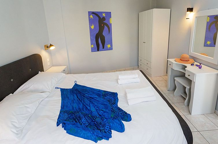 Appartement in Kato Gouves mit Blick auf den Sonnenuntergang