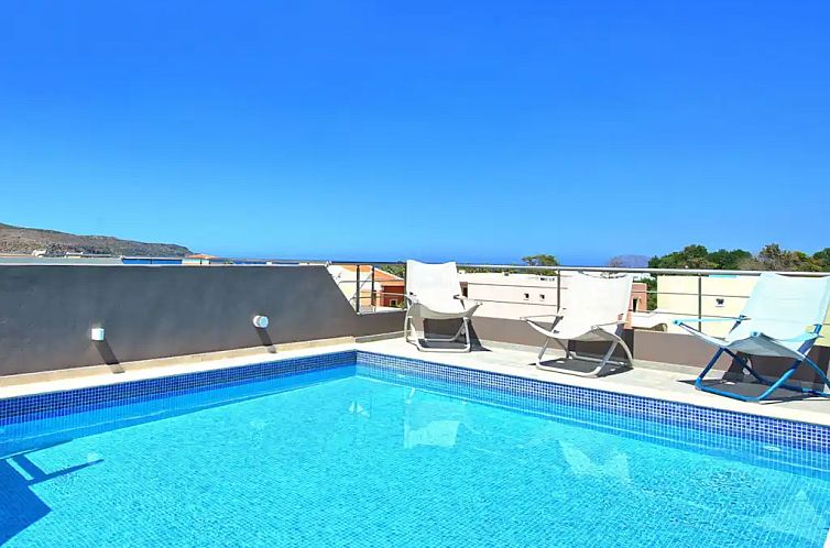 Vakantiehuis VillAgioi I - Privater Pool und 450m zum Sandst