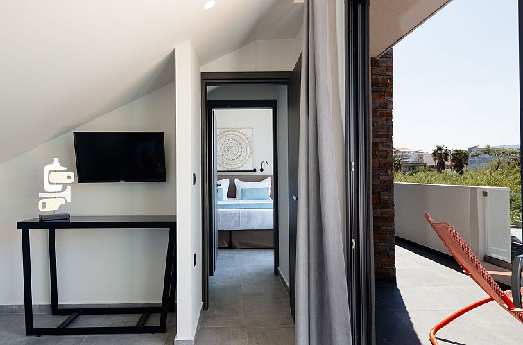 Vakantiehuis VillAgioi I - Privater Pool und 450m zum Sandst