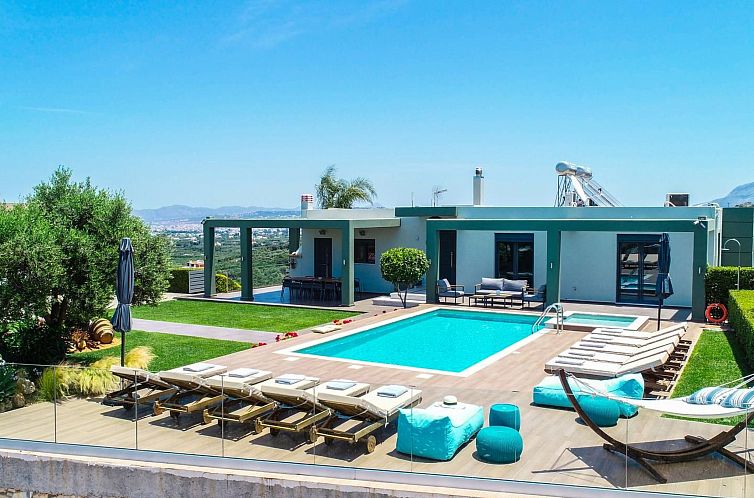 Vakantiehuis Luxus-Villa Freier beheizter Pool Atemberaubend