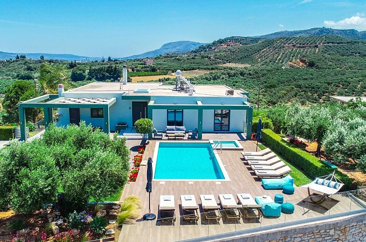 Vakantiehuis Luxus-Villa Freier beheizter Pool Atemberaubend