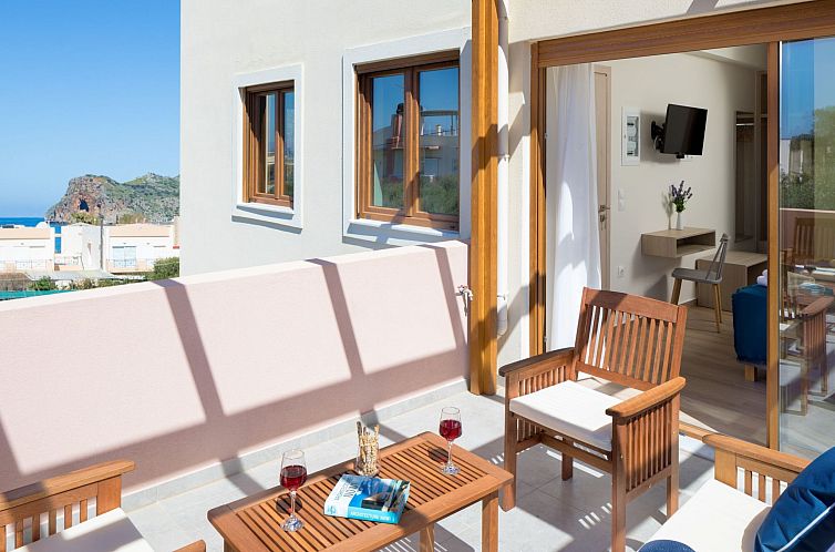 Vakantiehuis Neue Villa Panorea in Strandnähe mit absoluter