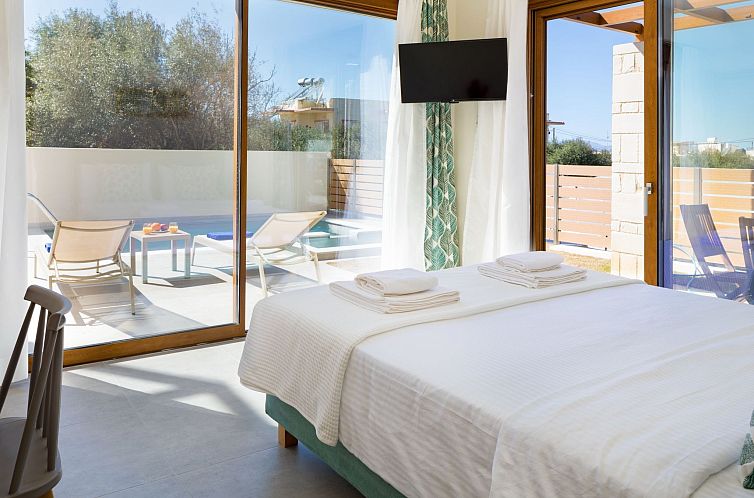 Vakantiehuis Neue Villa Panorea in Strandnähe mit absoluter