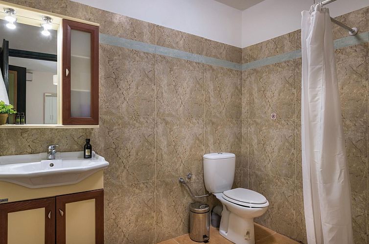 Vakantiehuis Luxuriöse Villa in Strandnähe mit Blick auf d