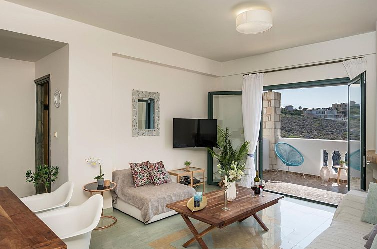 Vakantiehuis Luxuriöse Villa in Strandnähe mit Blick auf d