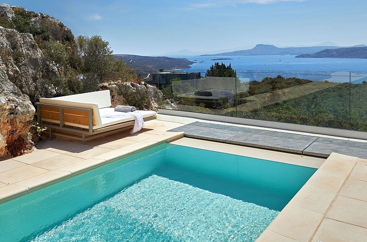 Vakantiehuis New Olives and Thyme, Meerblick mit 2 beheizten