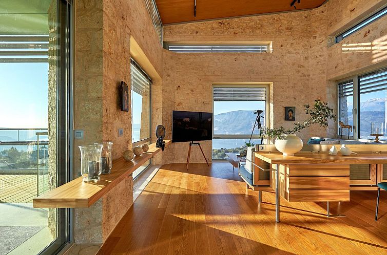 Vakantiehuis New Olives and Thyme, Meerblick mit 2 beheizten