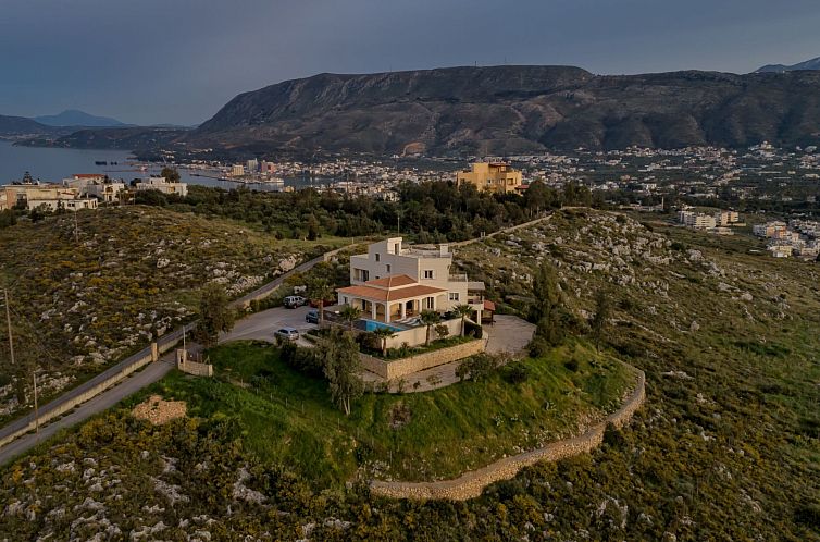 Vakantiehuis Karmilos Hill Villa - absolute Privatsphäre