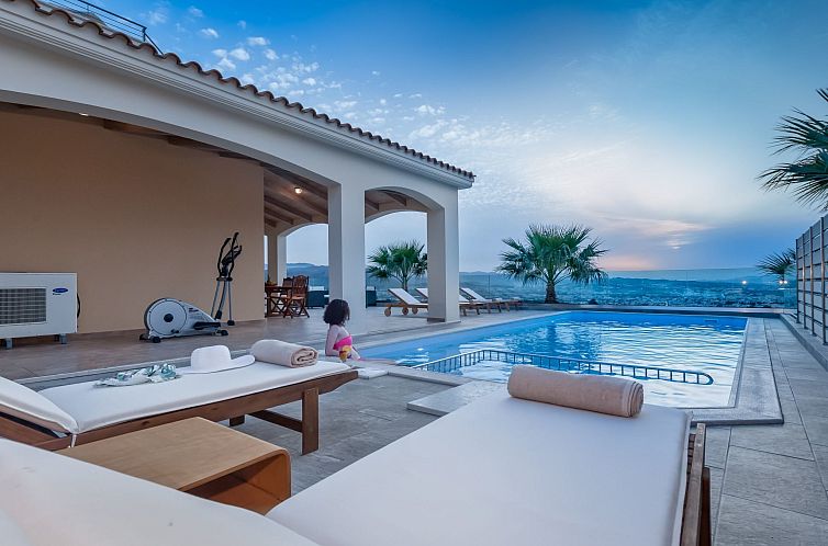 Vakantiehuis Karmilos Hill Villa - absolute Privatsphäre