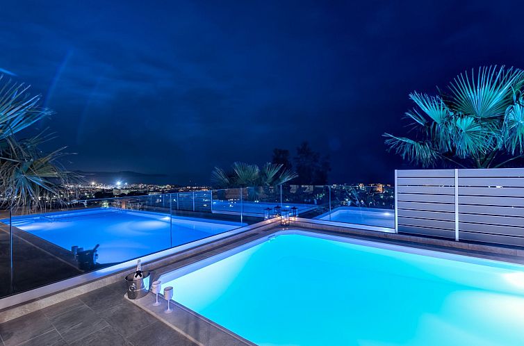 Vakantiehuis Karmilos Hill Villa - absolute Privatsphäre